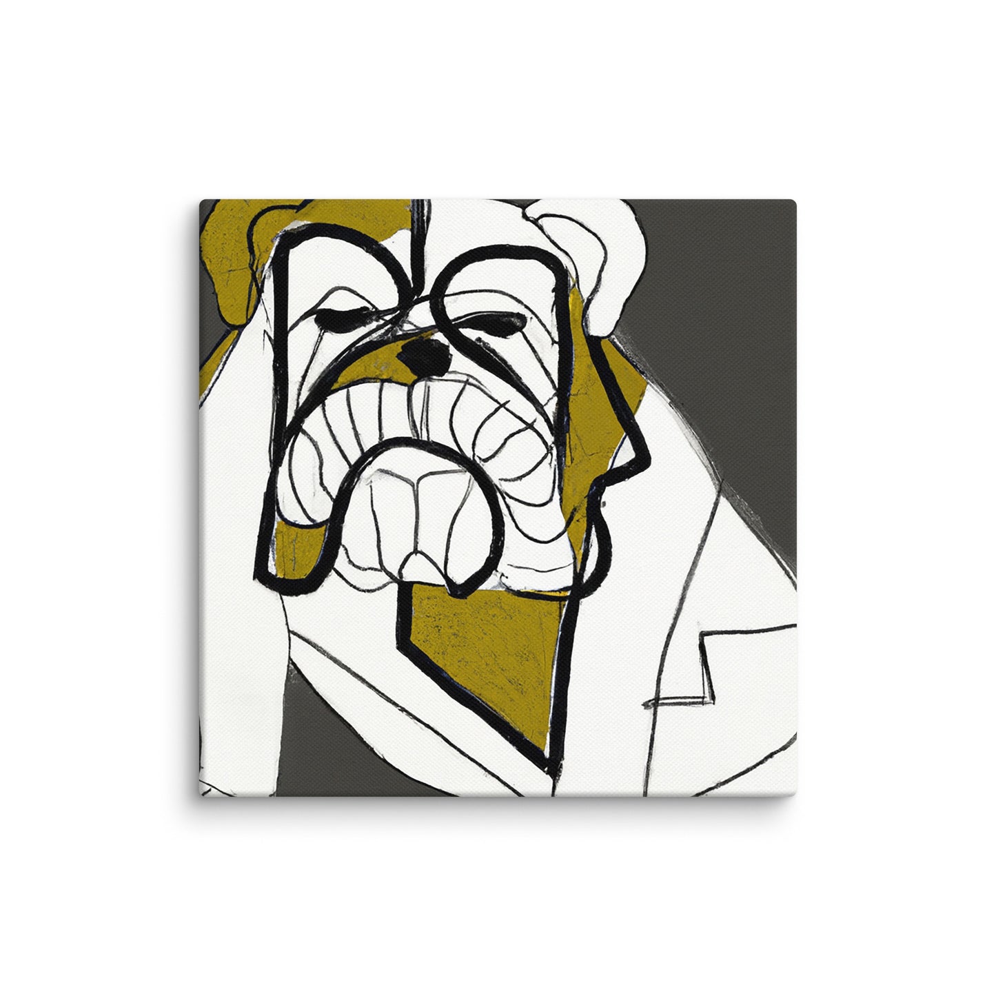 English Bulldog Canvas