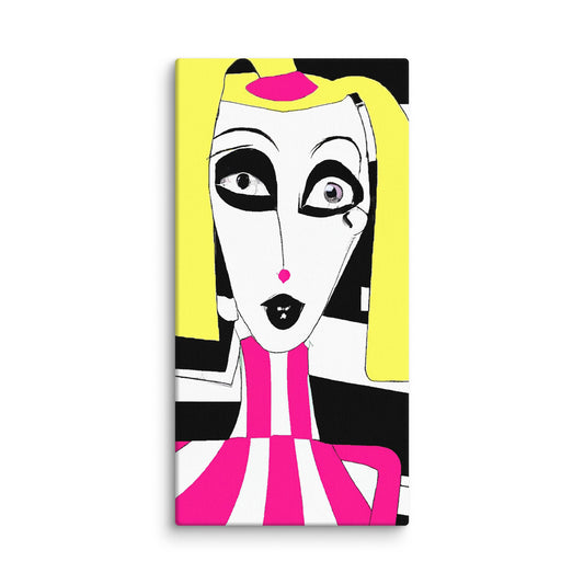 Weird Barbie Canvas