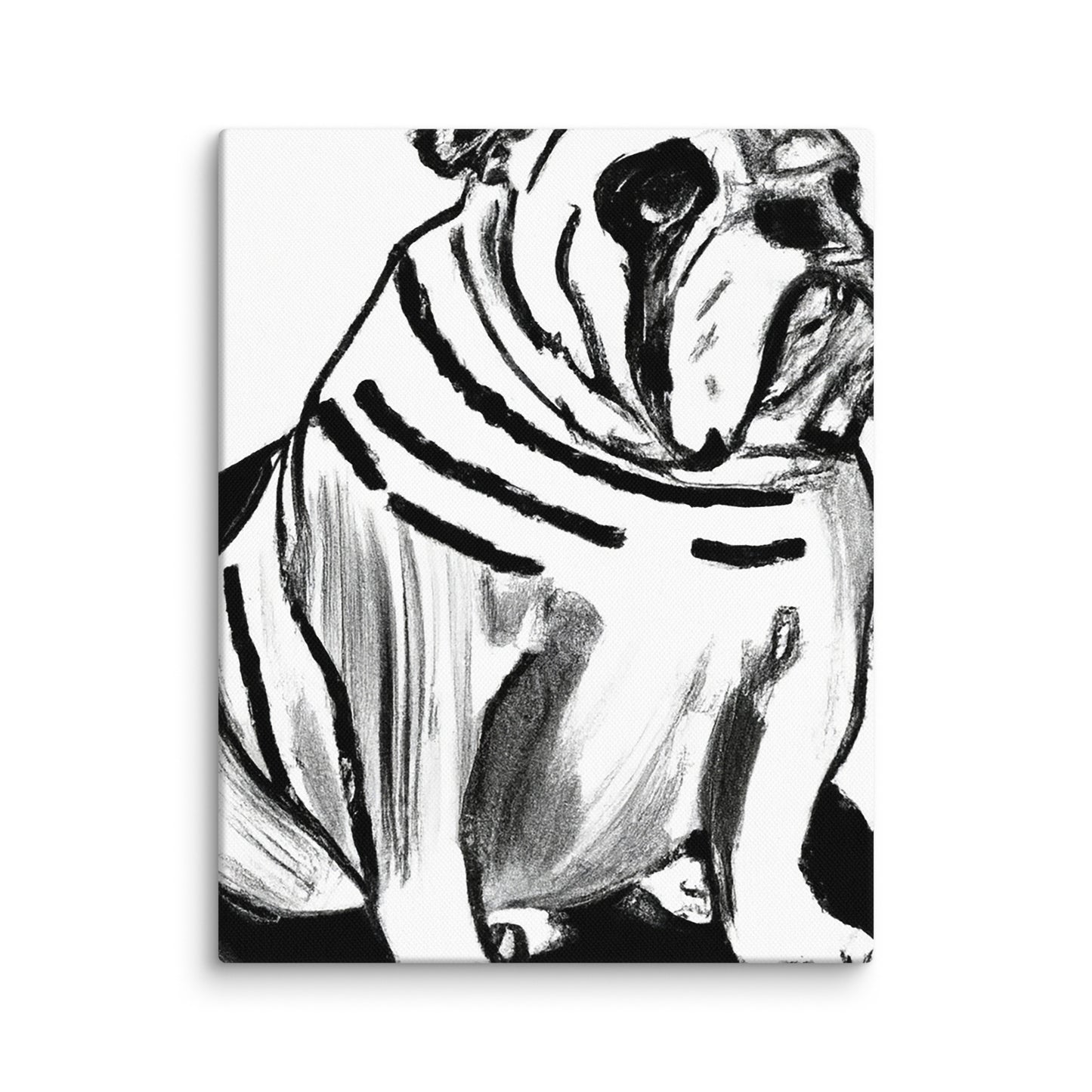 Bulldog Canvas