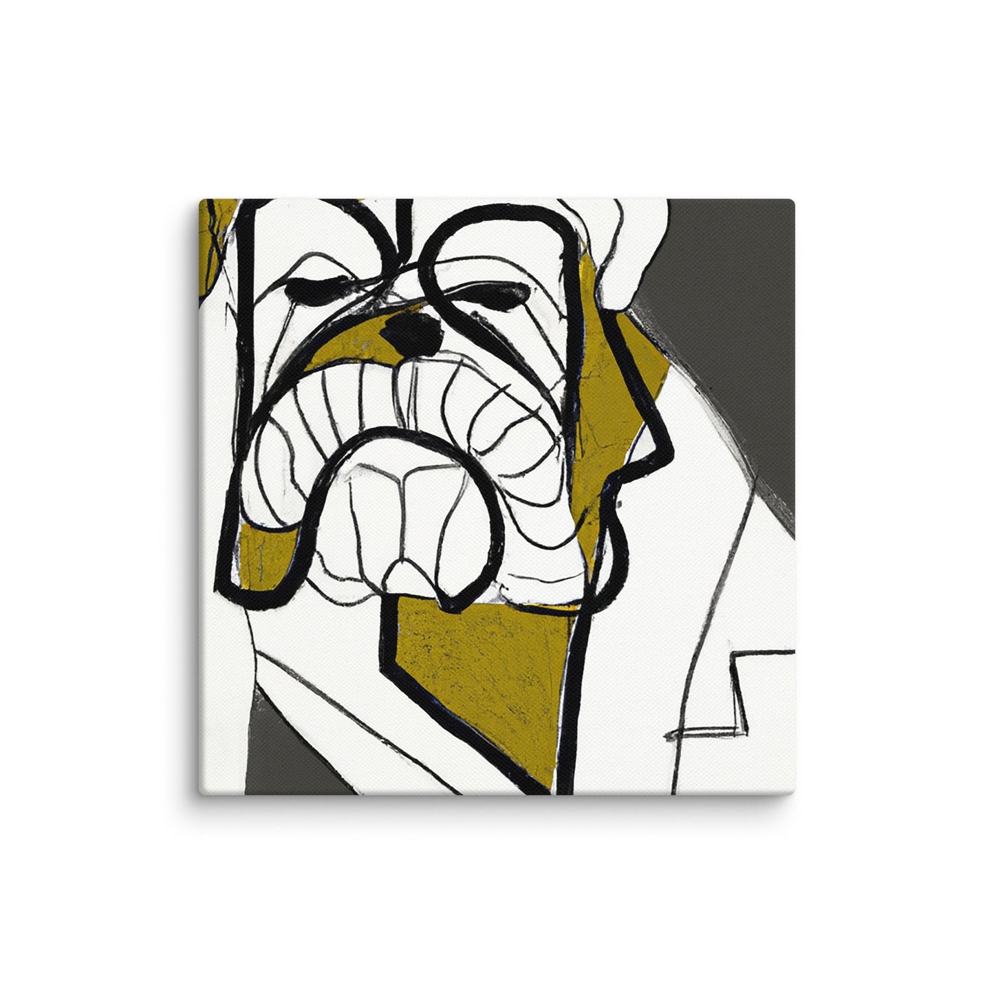 English Bulldog Canvas