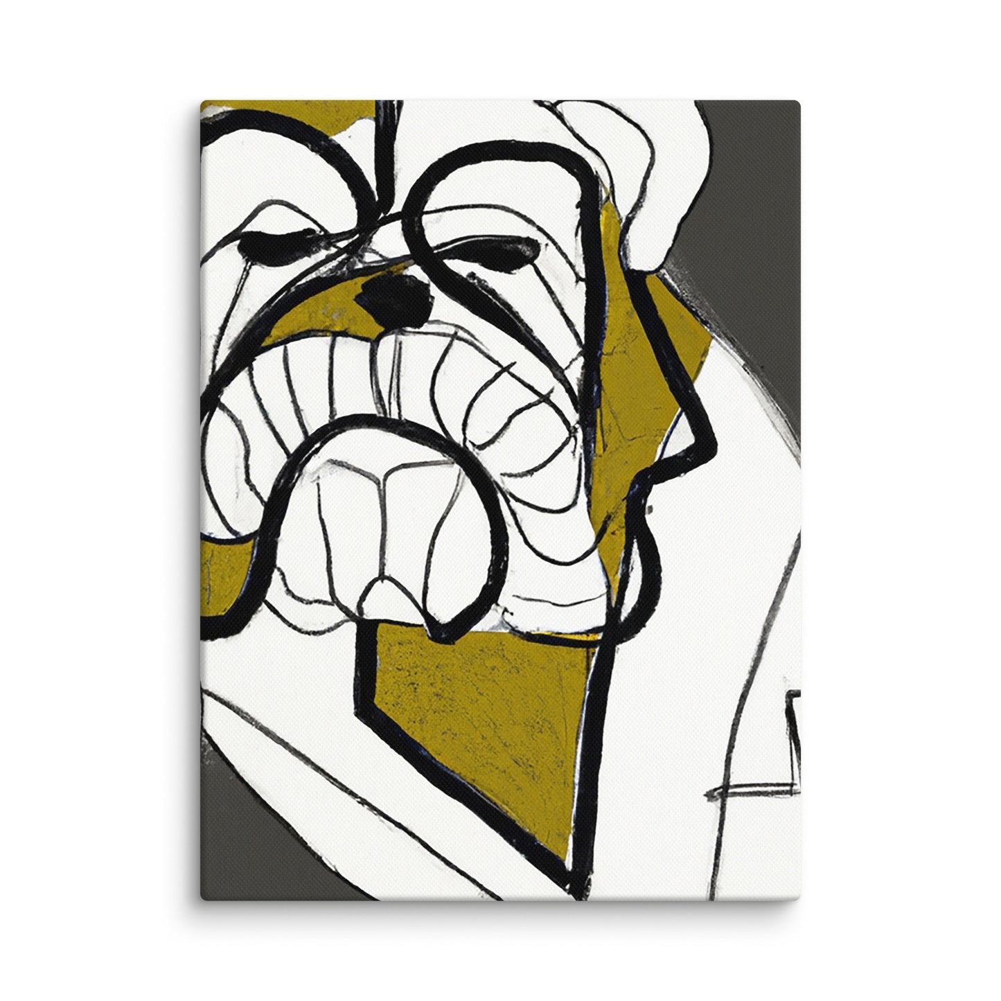 English Bulldog Canvas