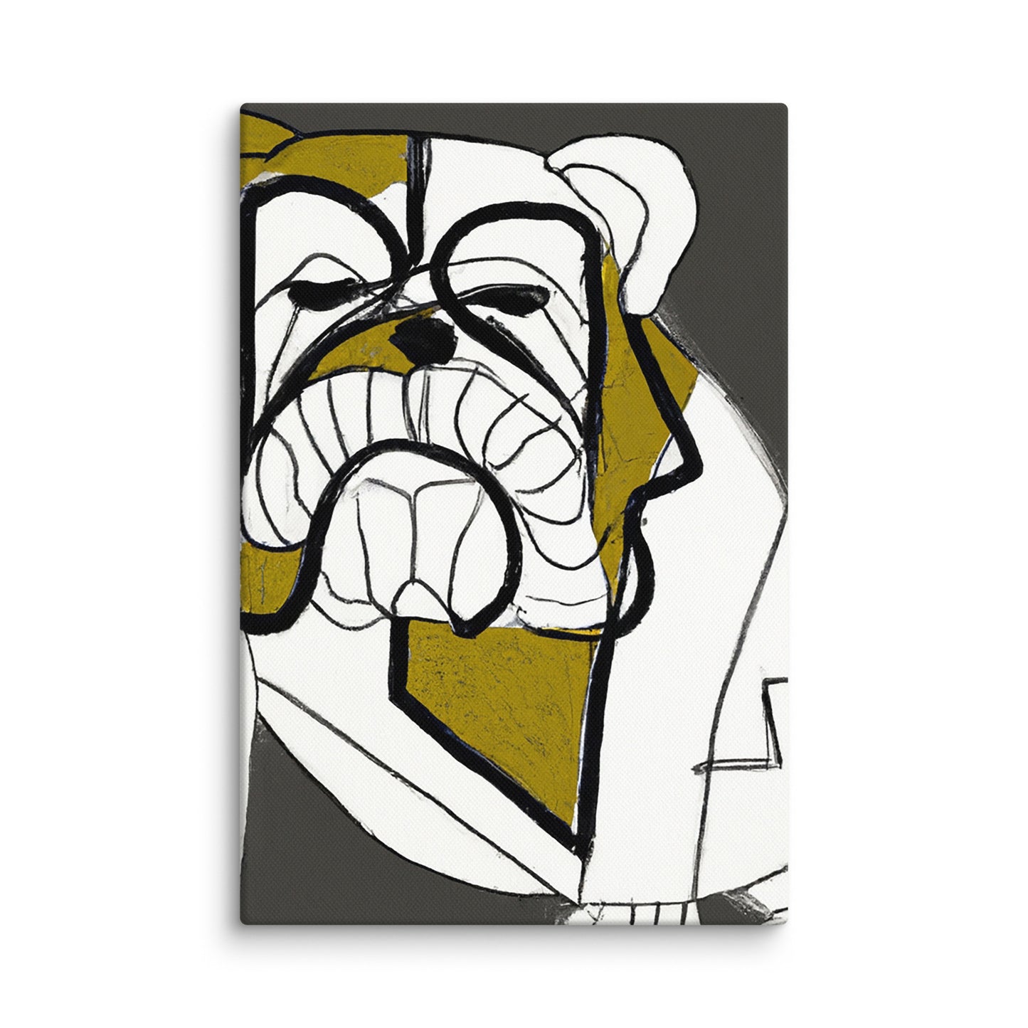 English Bulldog Canvas