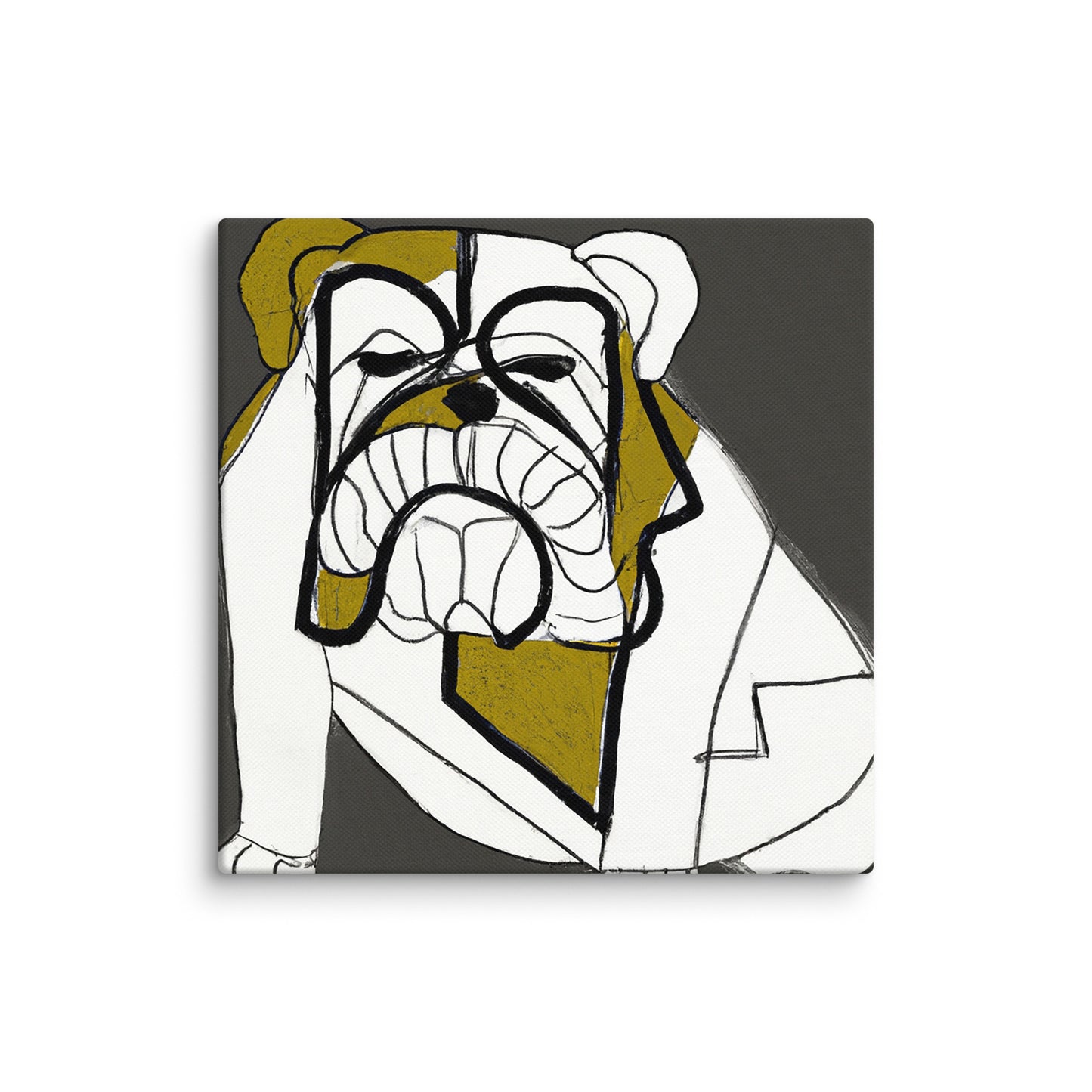 English Bulldog Canvas