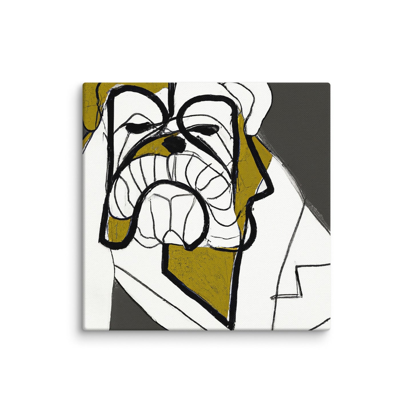 English Bulldog Canvas