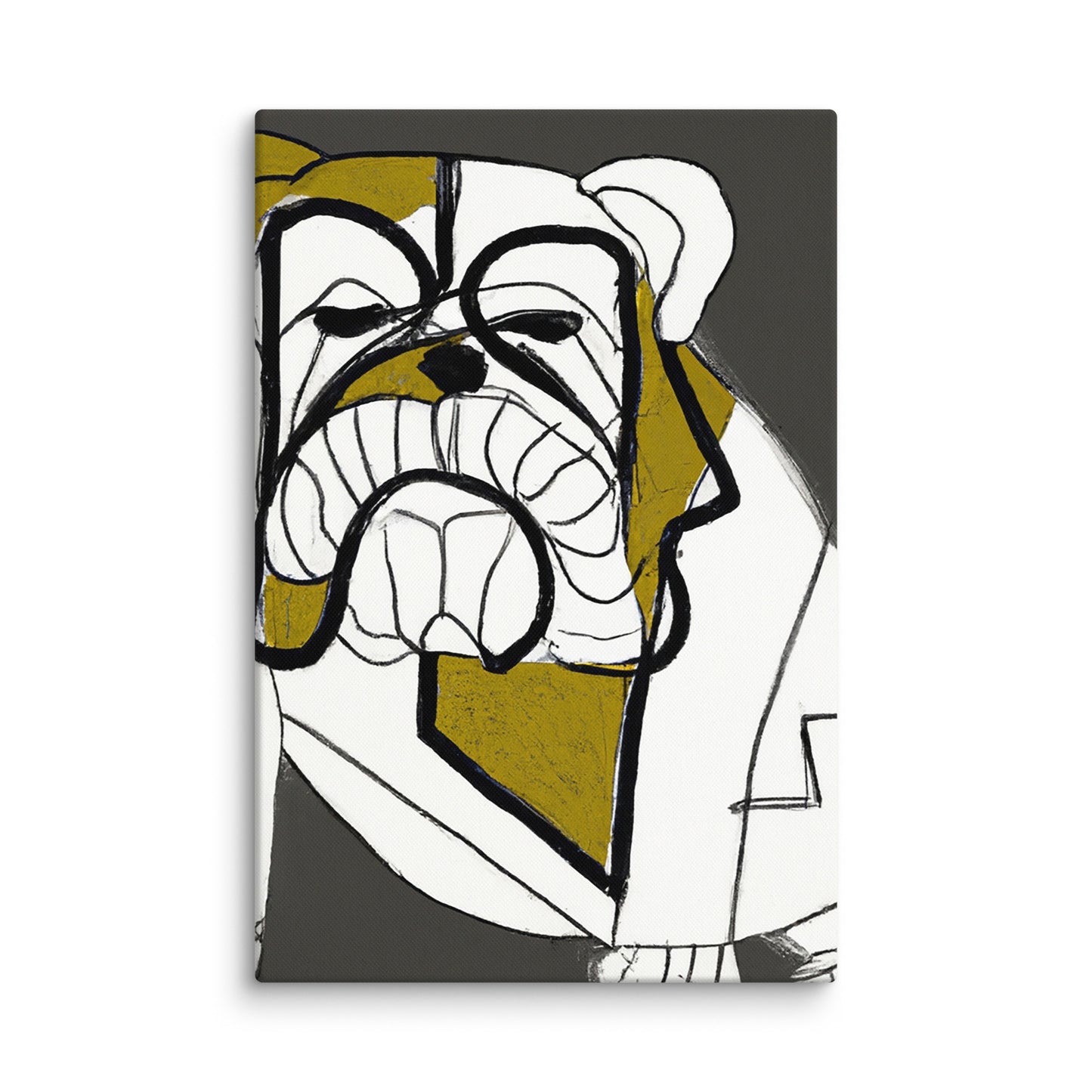 English Bulldog Canvas