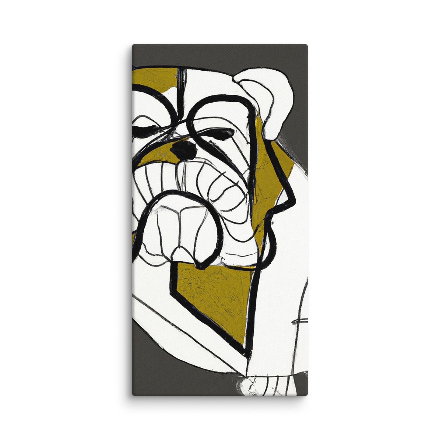 English Bulldog Canvas