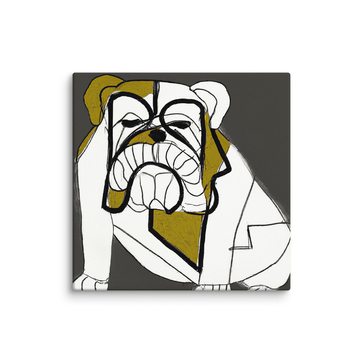 English Bulldog Canvas