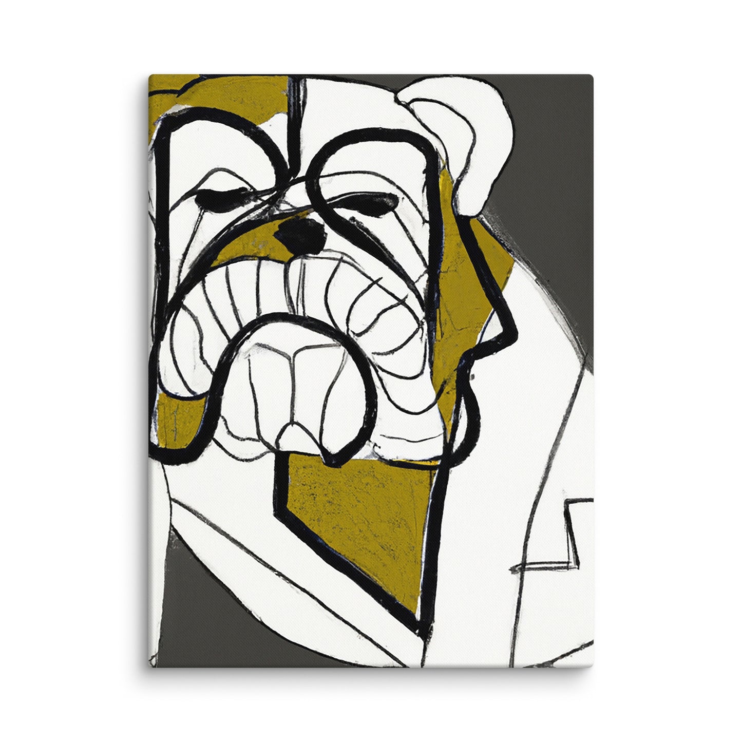 English Bulldog Canvas