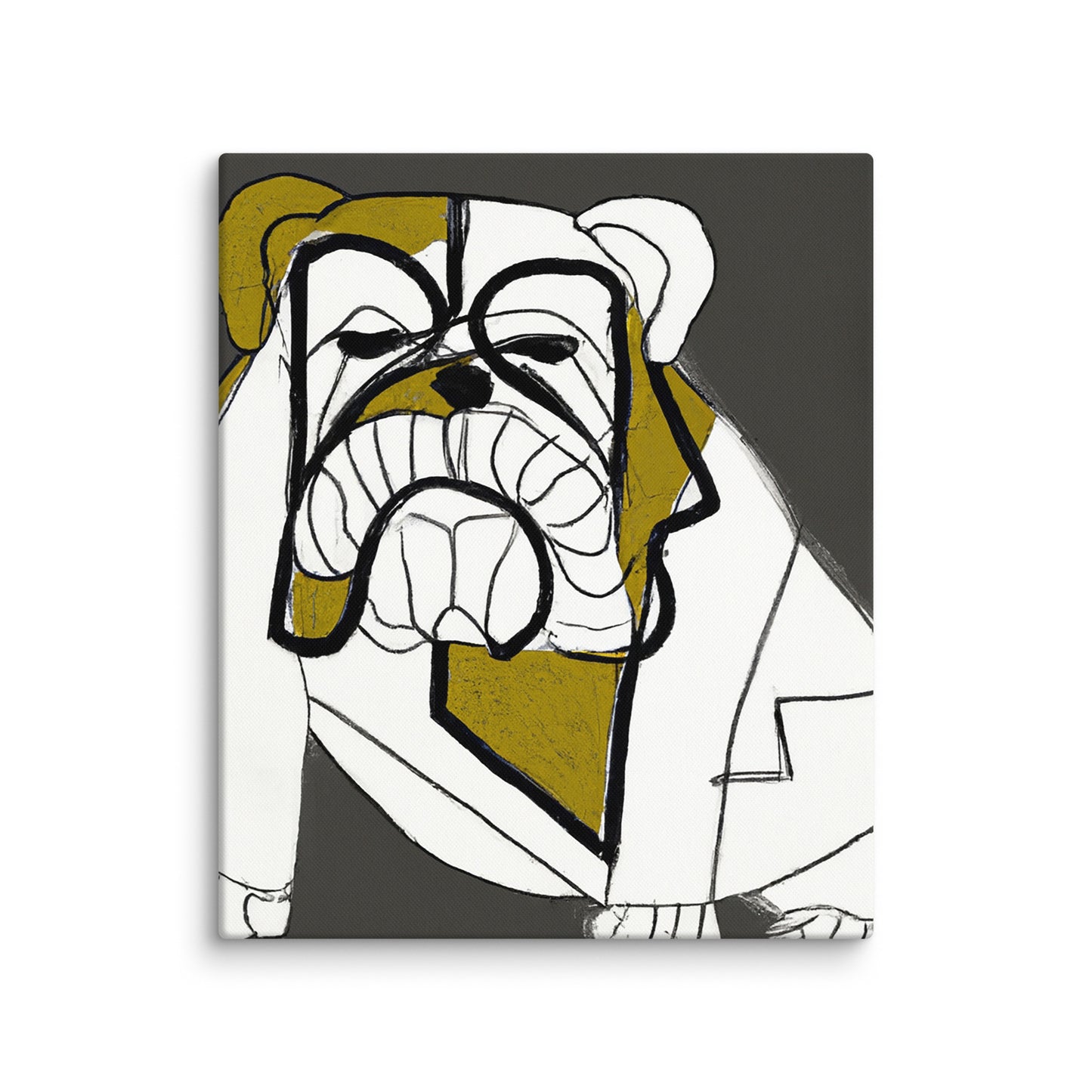 English Bulldog Canvas