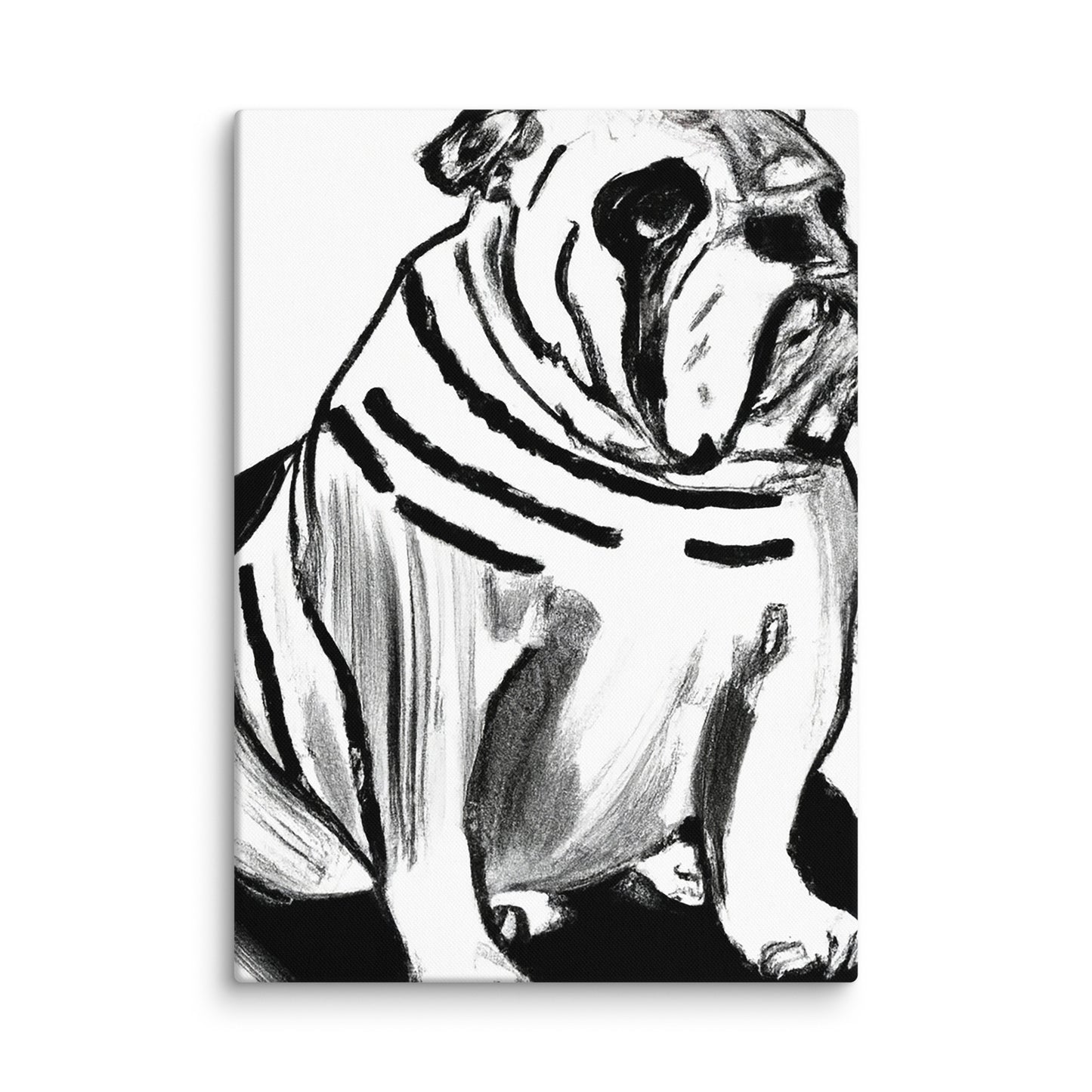 Bulldog Canvas