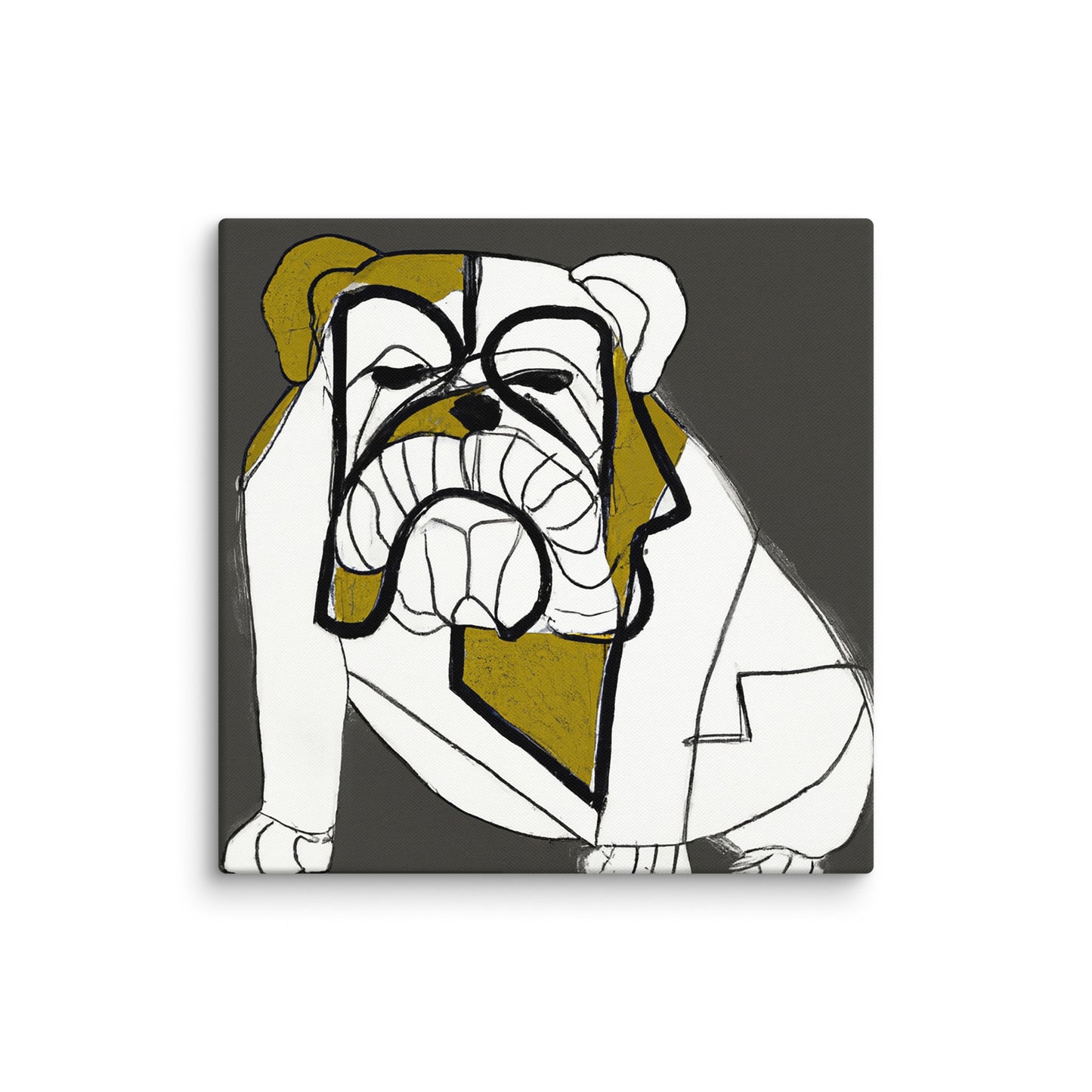 English Bulldog Canvas