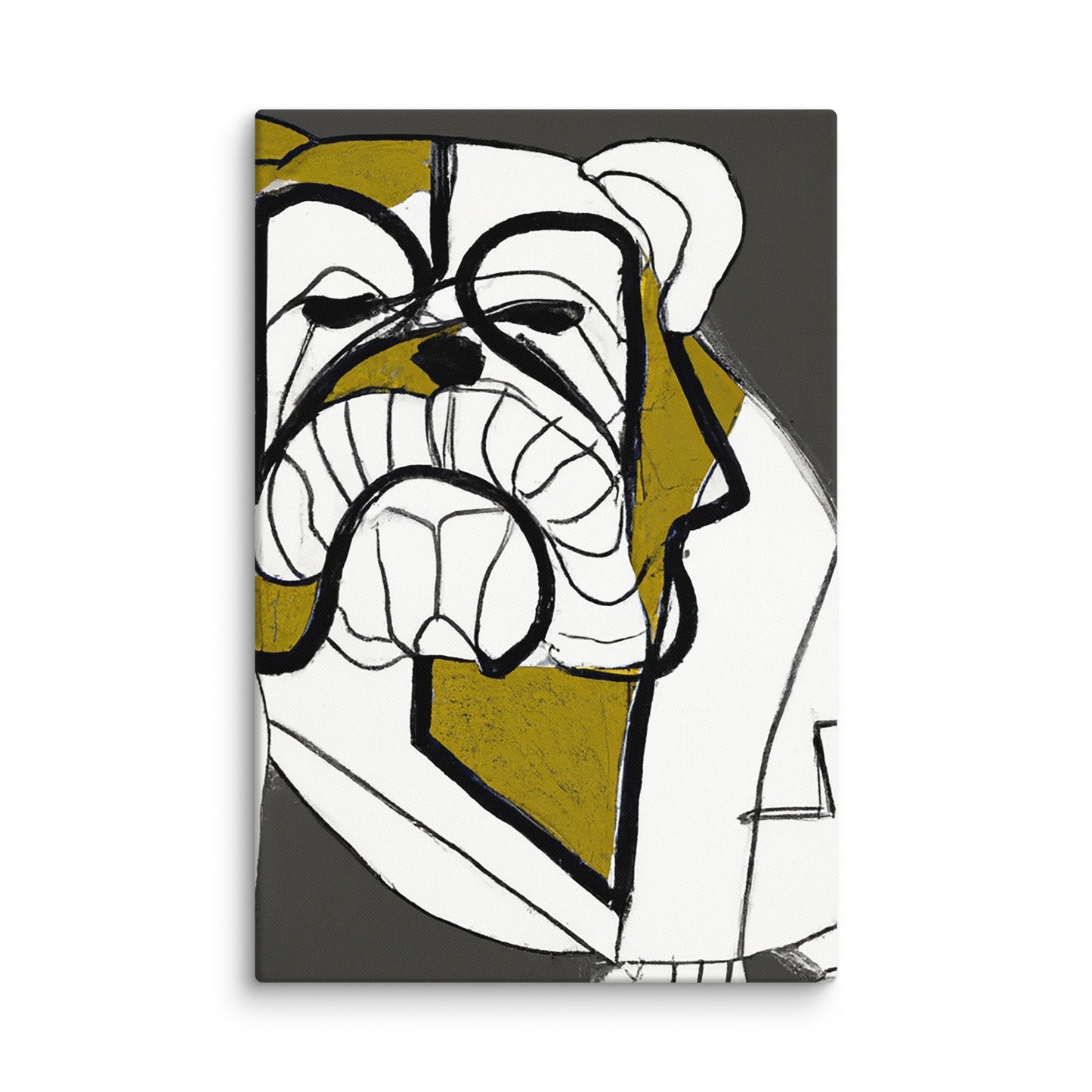 English Bulldog Canvas