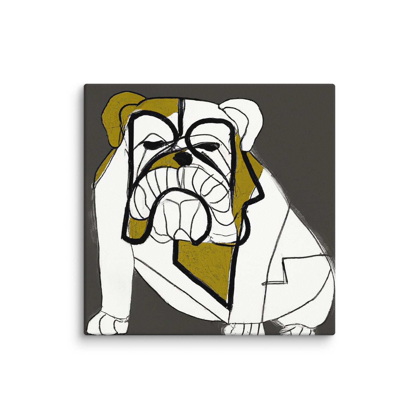 English Bulldog Canvas