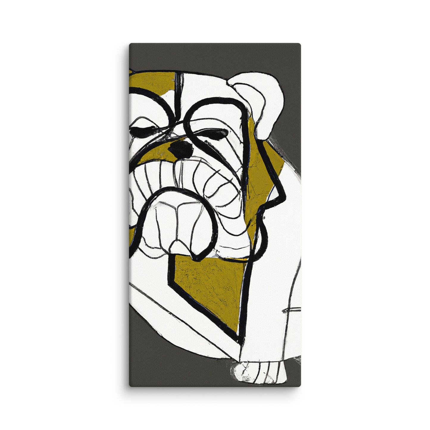 English Bulldog Canvas