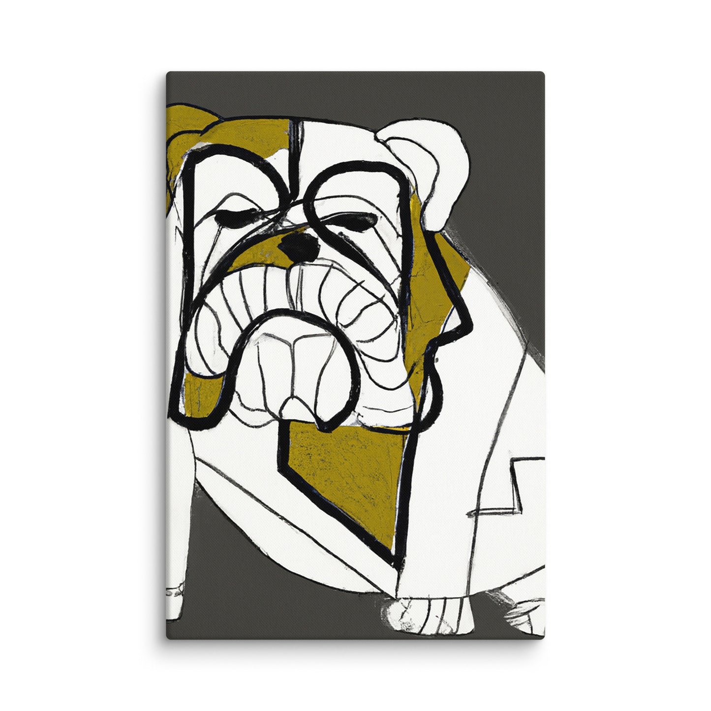 English Bulldog Canvas