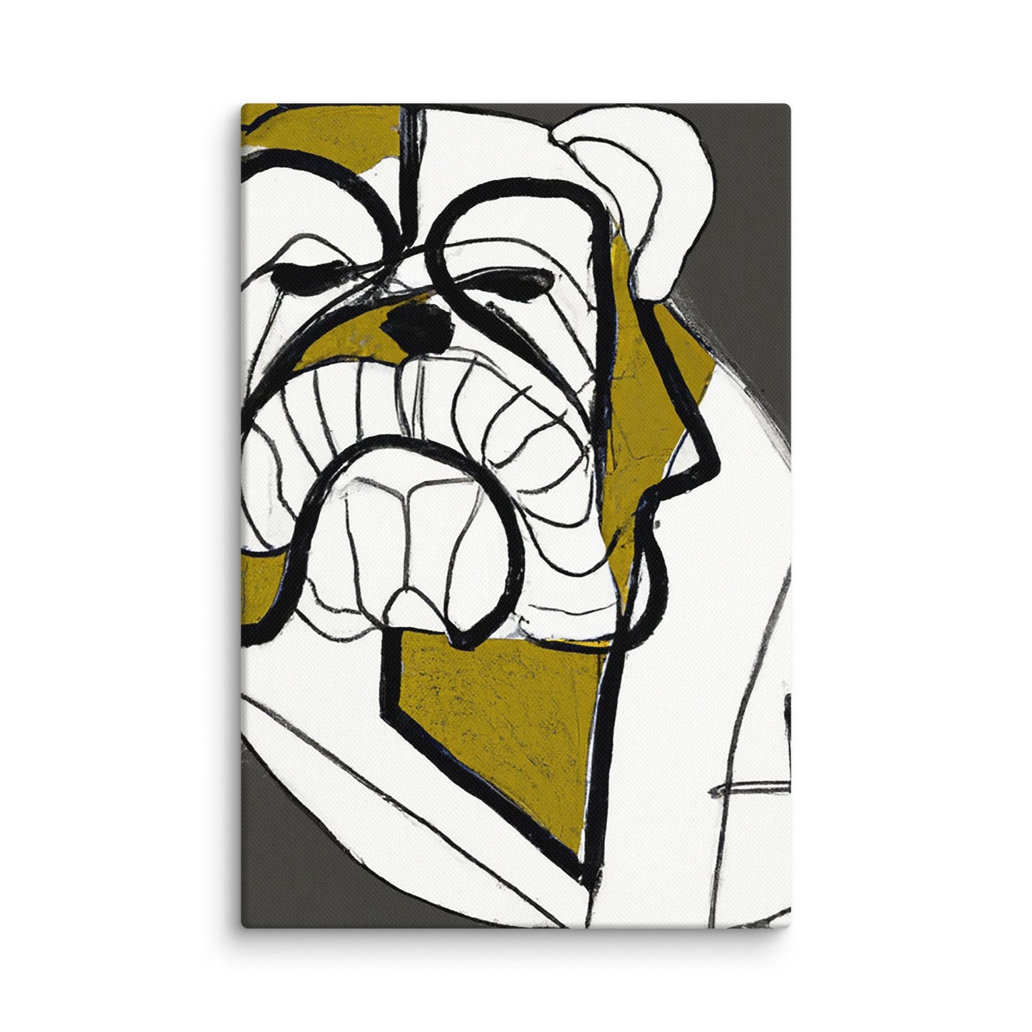 English Bulldog Canvas