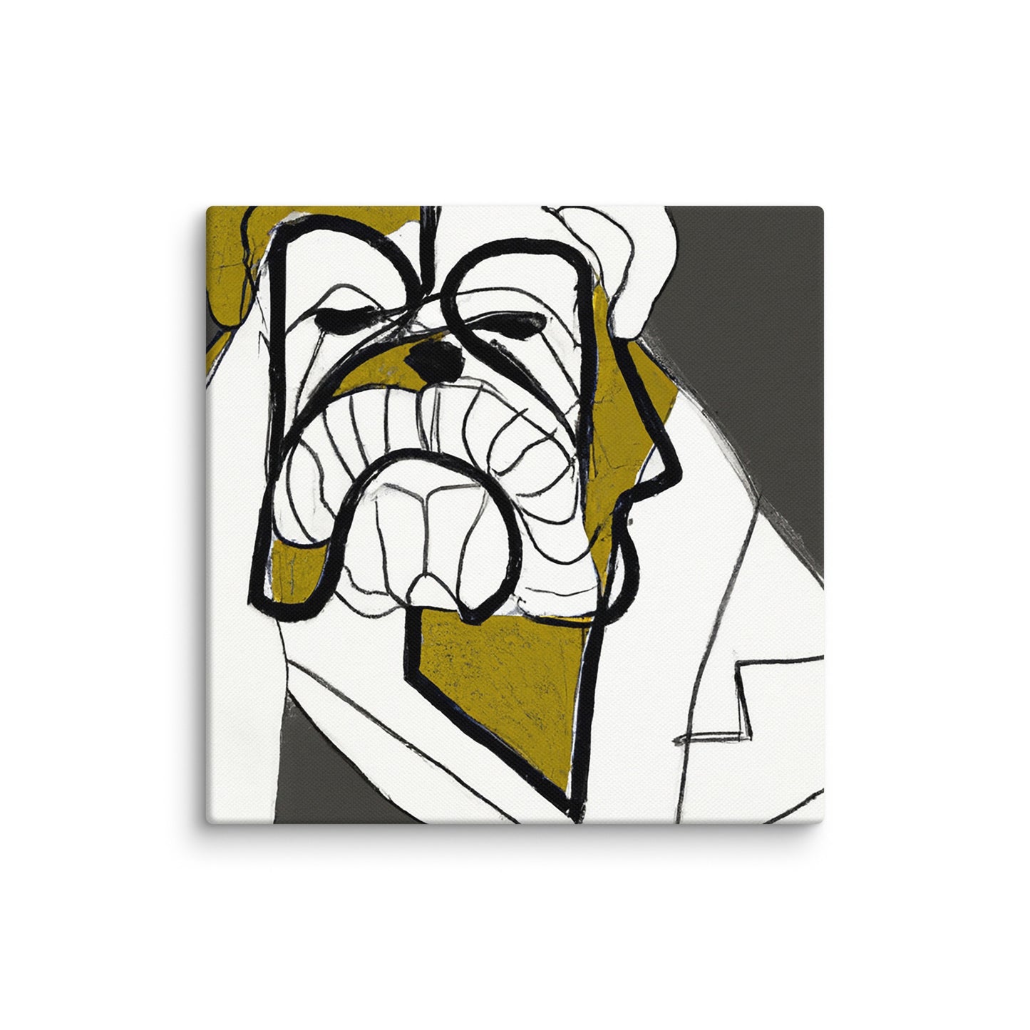 English Bulldog Canvas