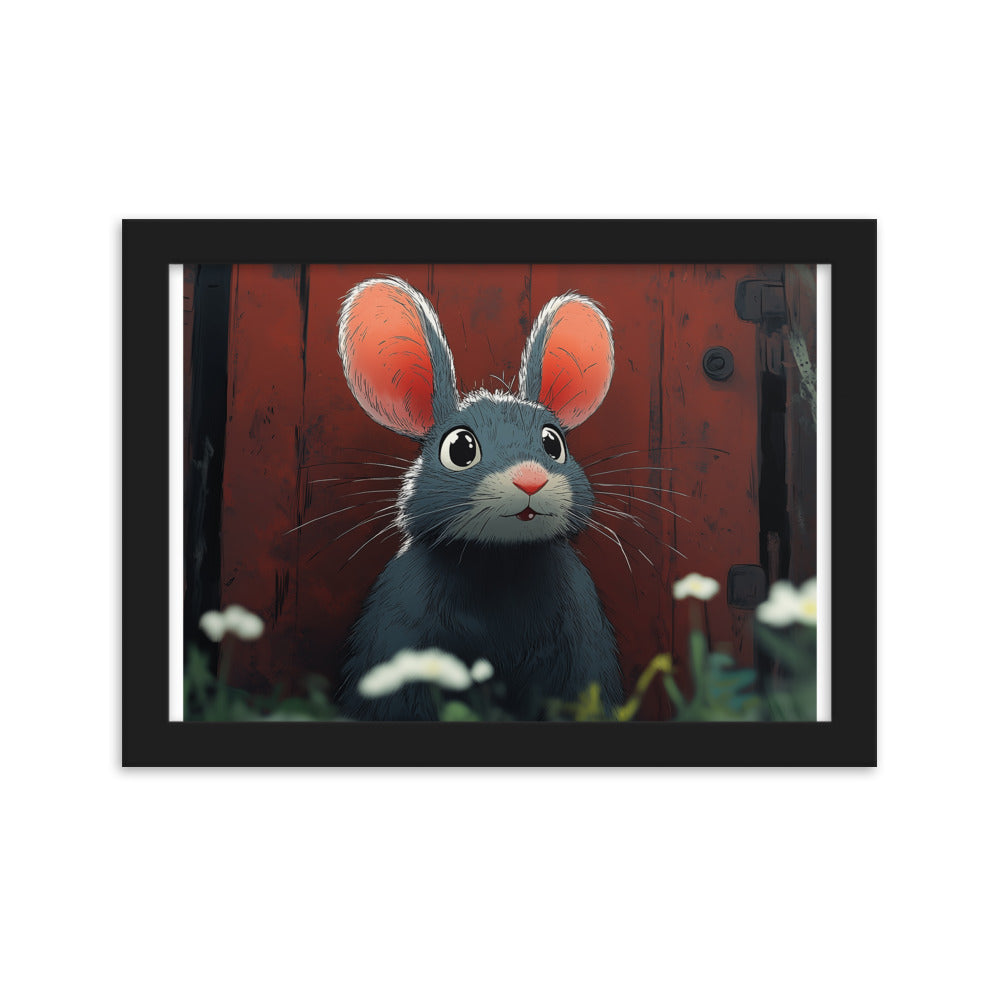 Mouse Framed matte paper poster