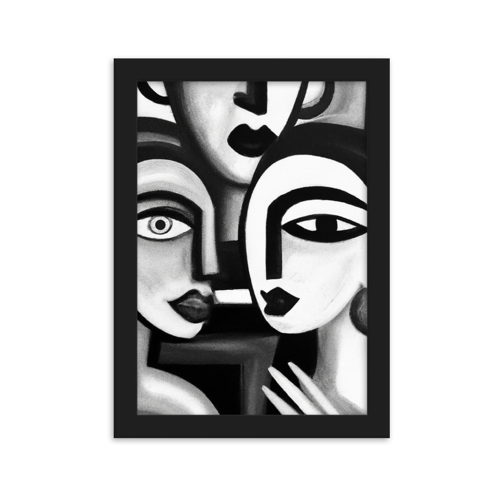 Picasso Framed matte paper poster