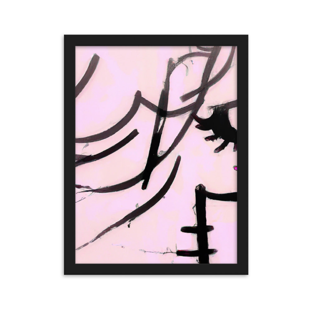 Barbie Framed matte paper poster