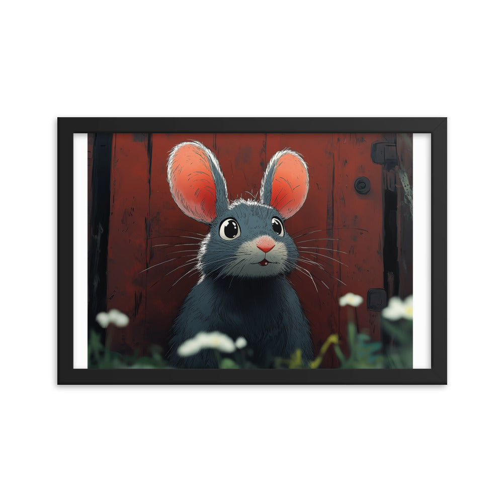 Mouse Framed matte paper poster