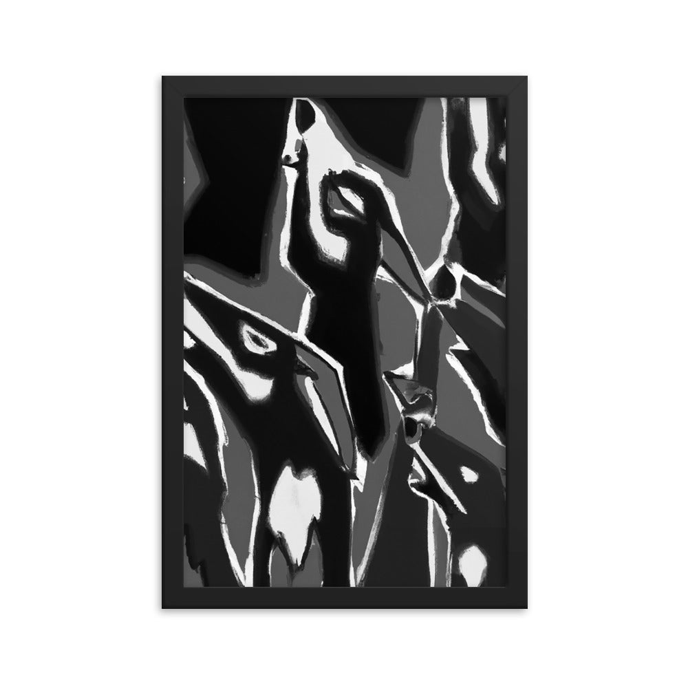 Night Howls Framed matte paper poster