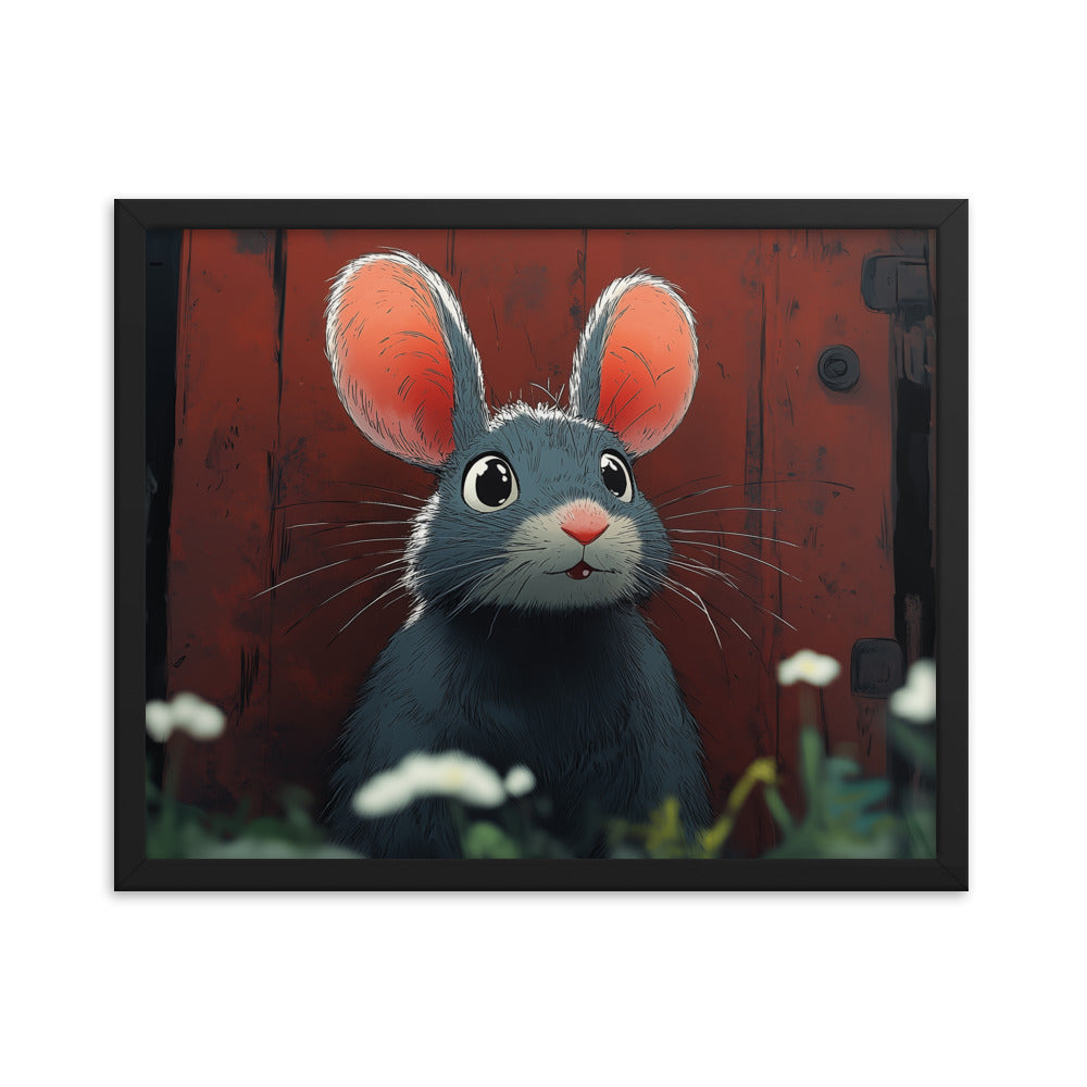 Mouse Framed matte paper poster