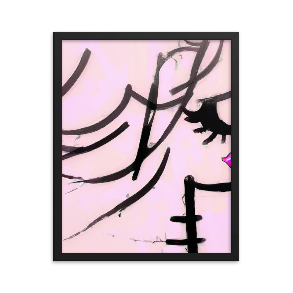 Barbie Framed matte paper poster