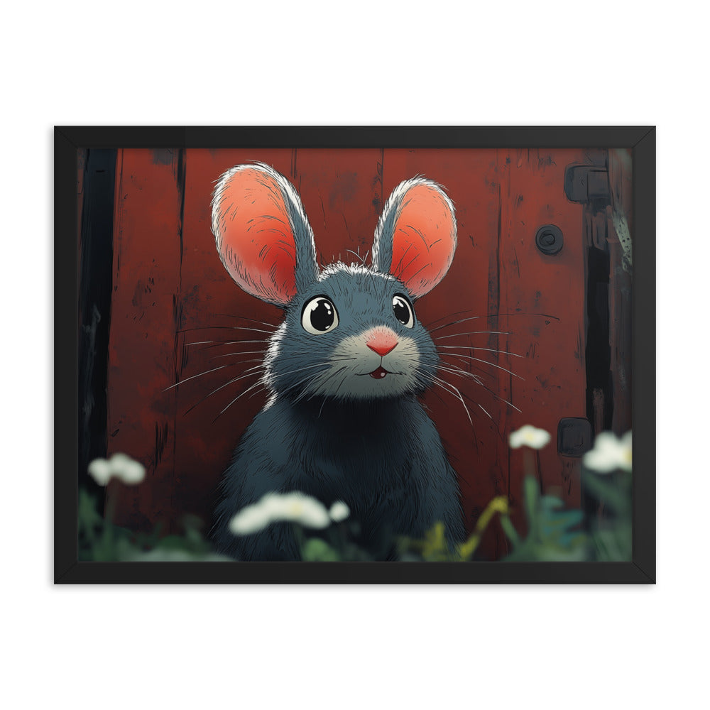 Mouse Framed matte paper poster