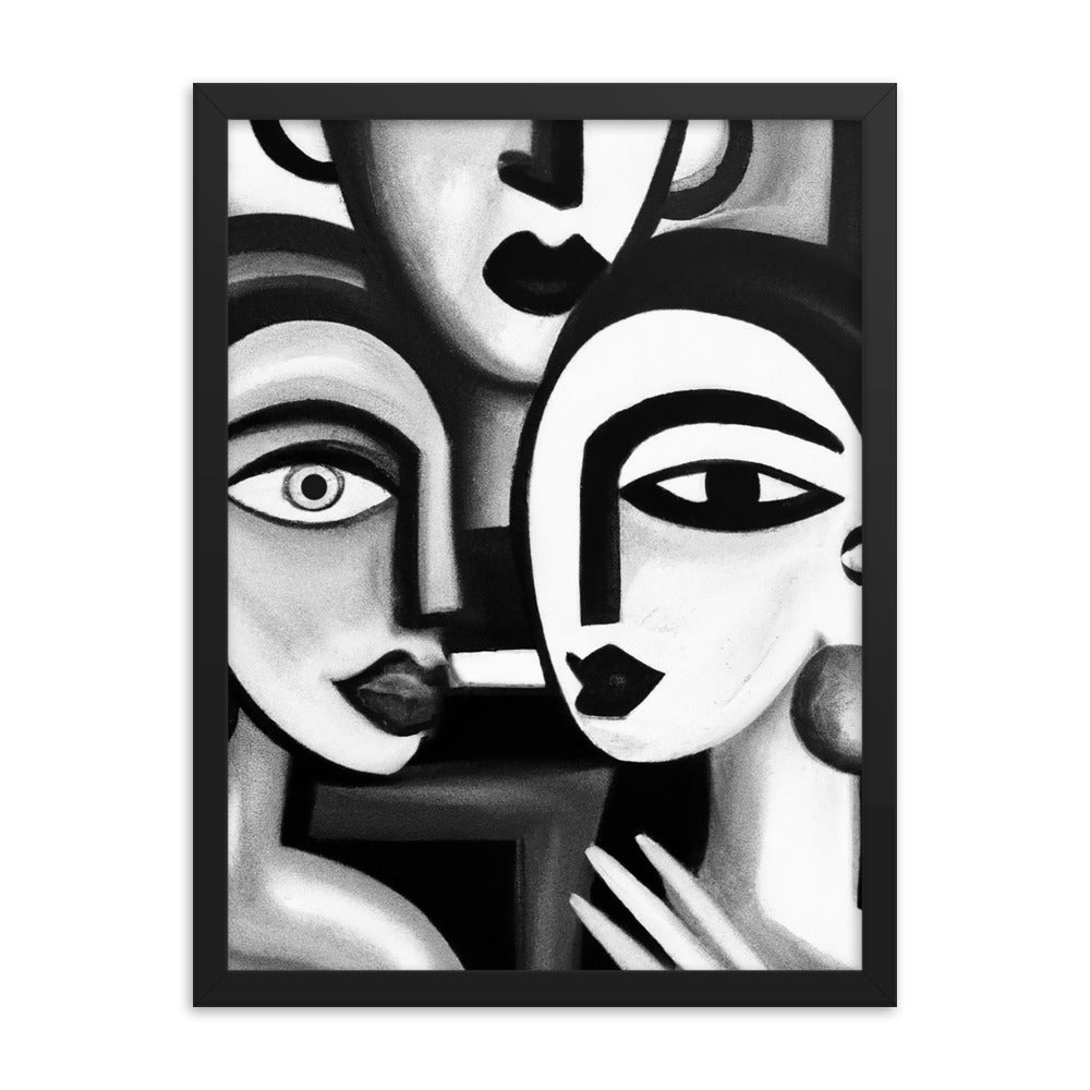 Picasso Framed matte paper poster