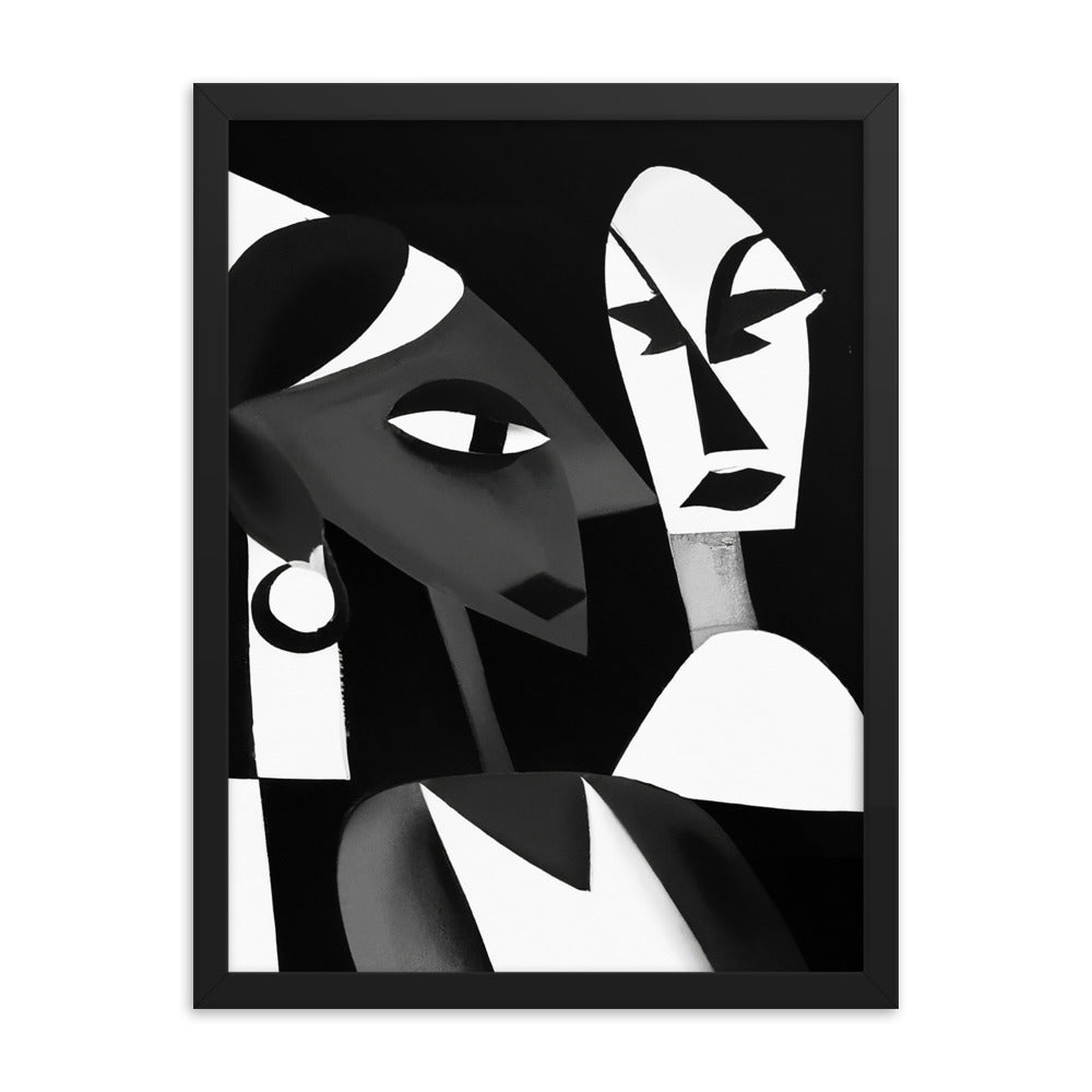 Audience Framed matte paper poster