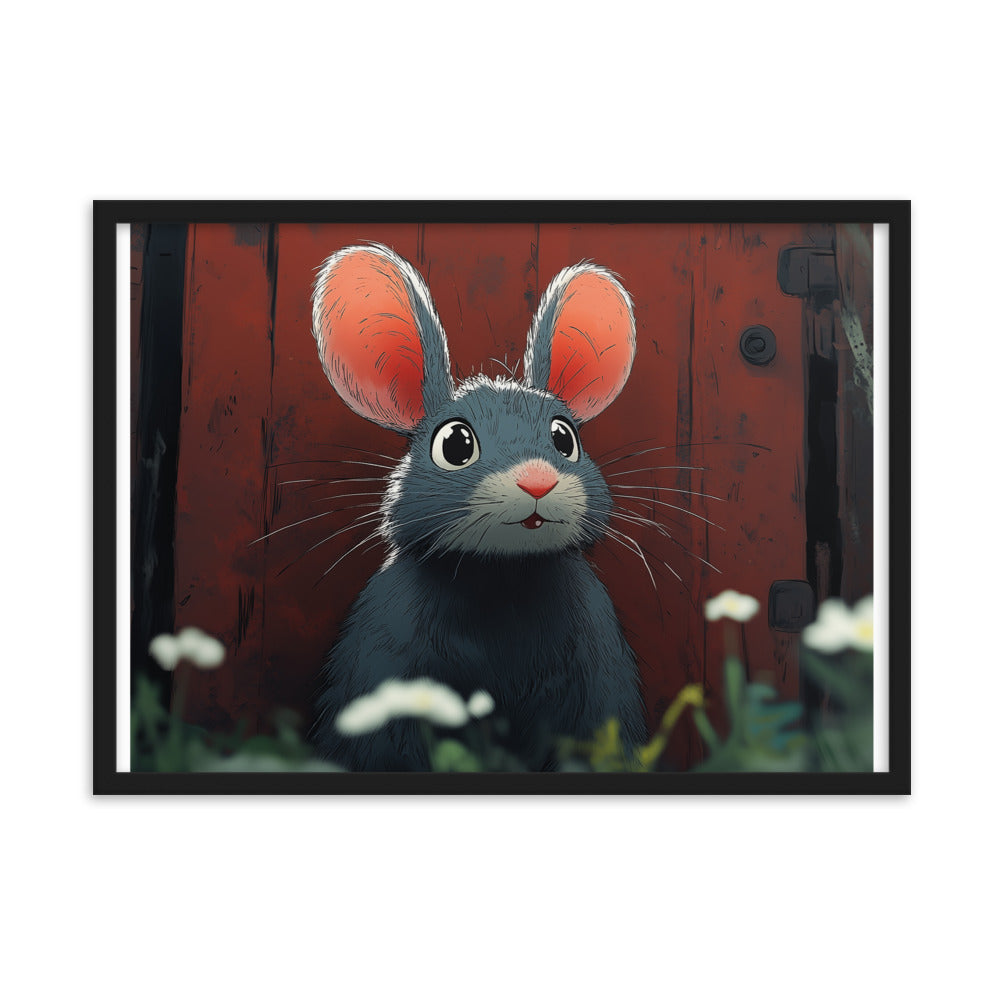 Mouse Framed matte paper poster