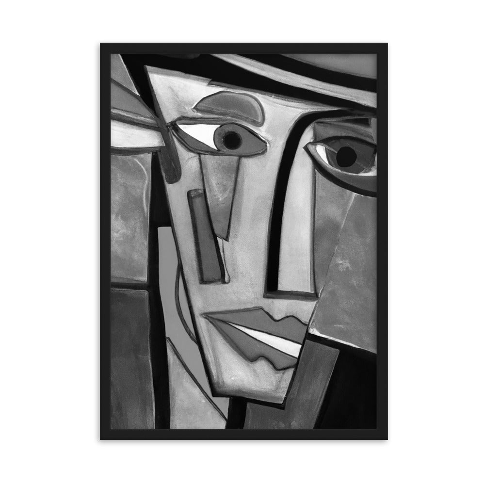 Jazzman Framed matte paper poster