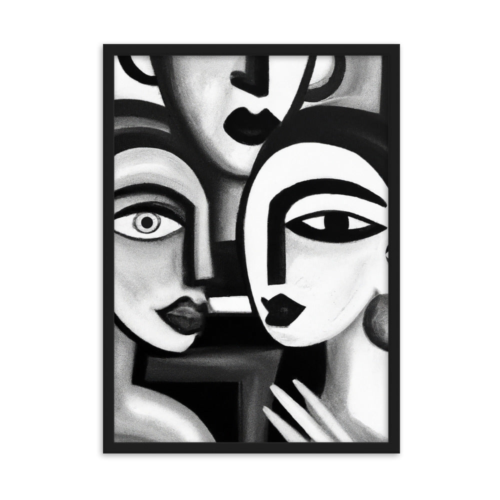 Picasso Framed matte paper poster