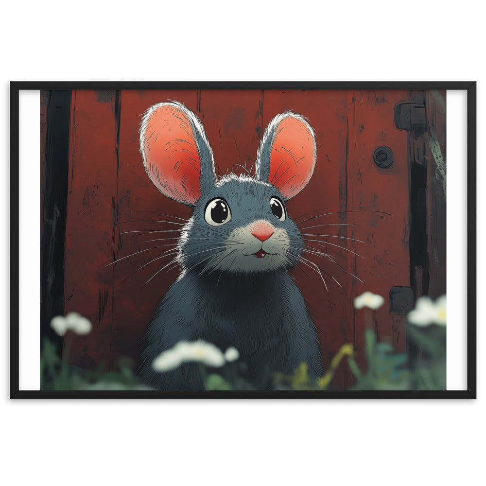 Mouse Framed matte paper poster