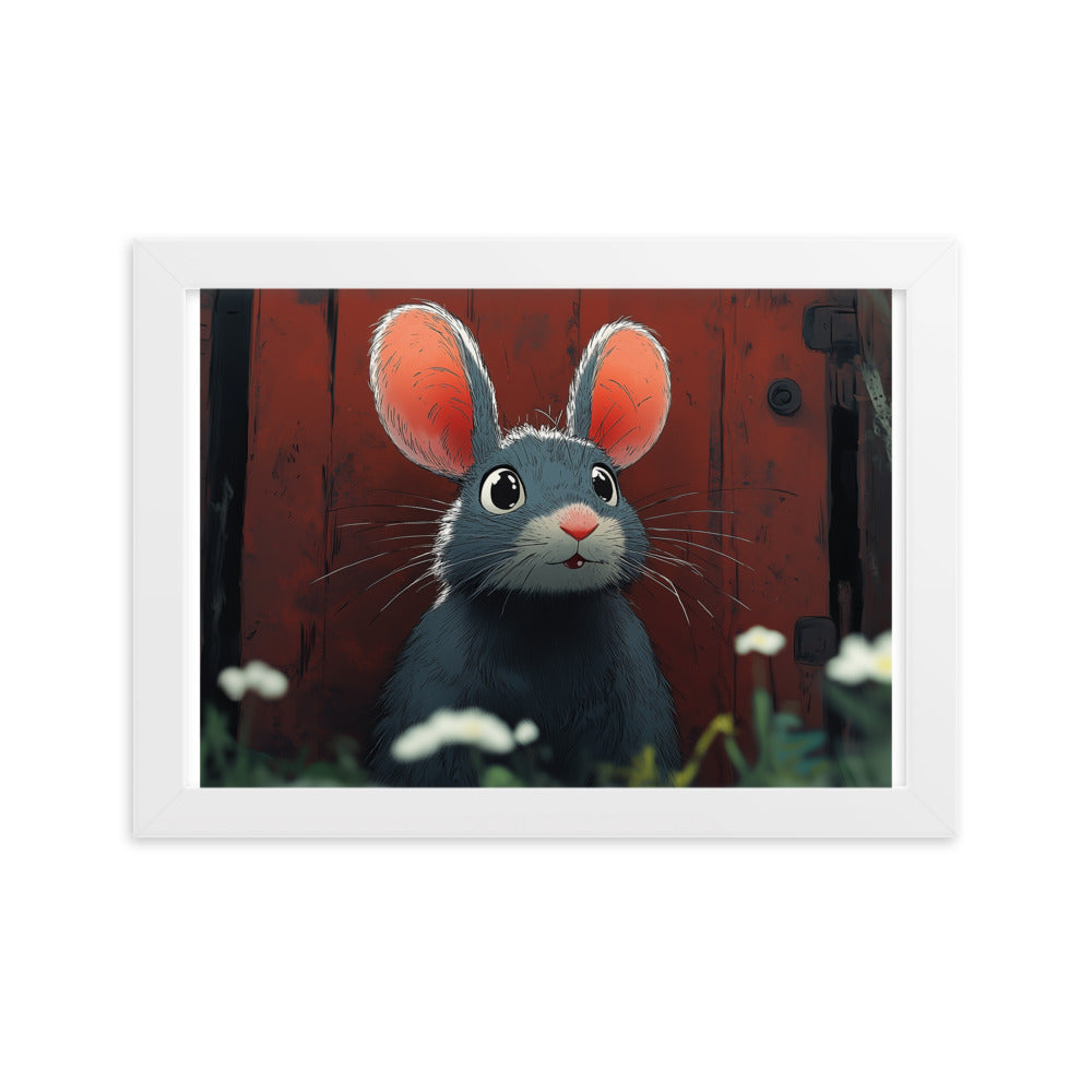 Mouse Framed matte paper poster