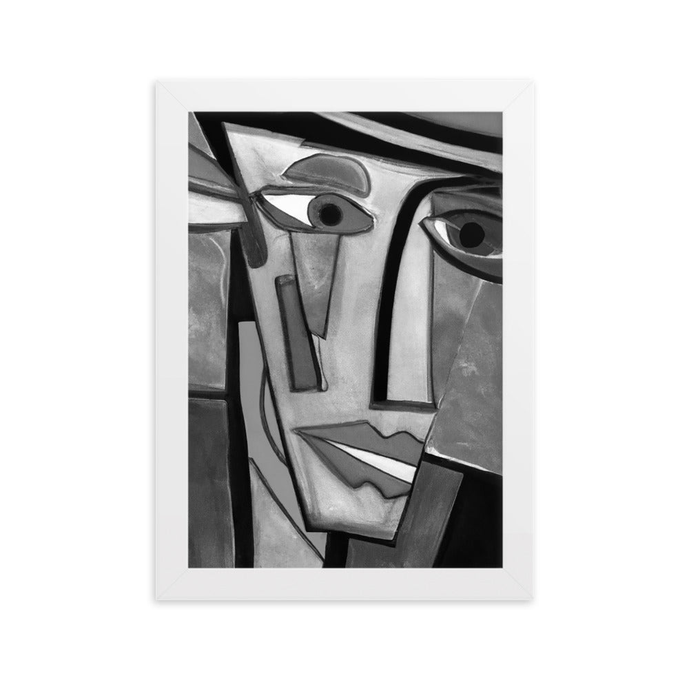 Jazzman Framed matte paper poster