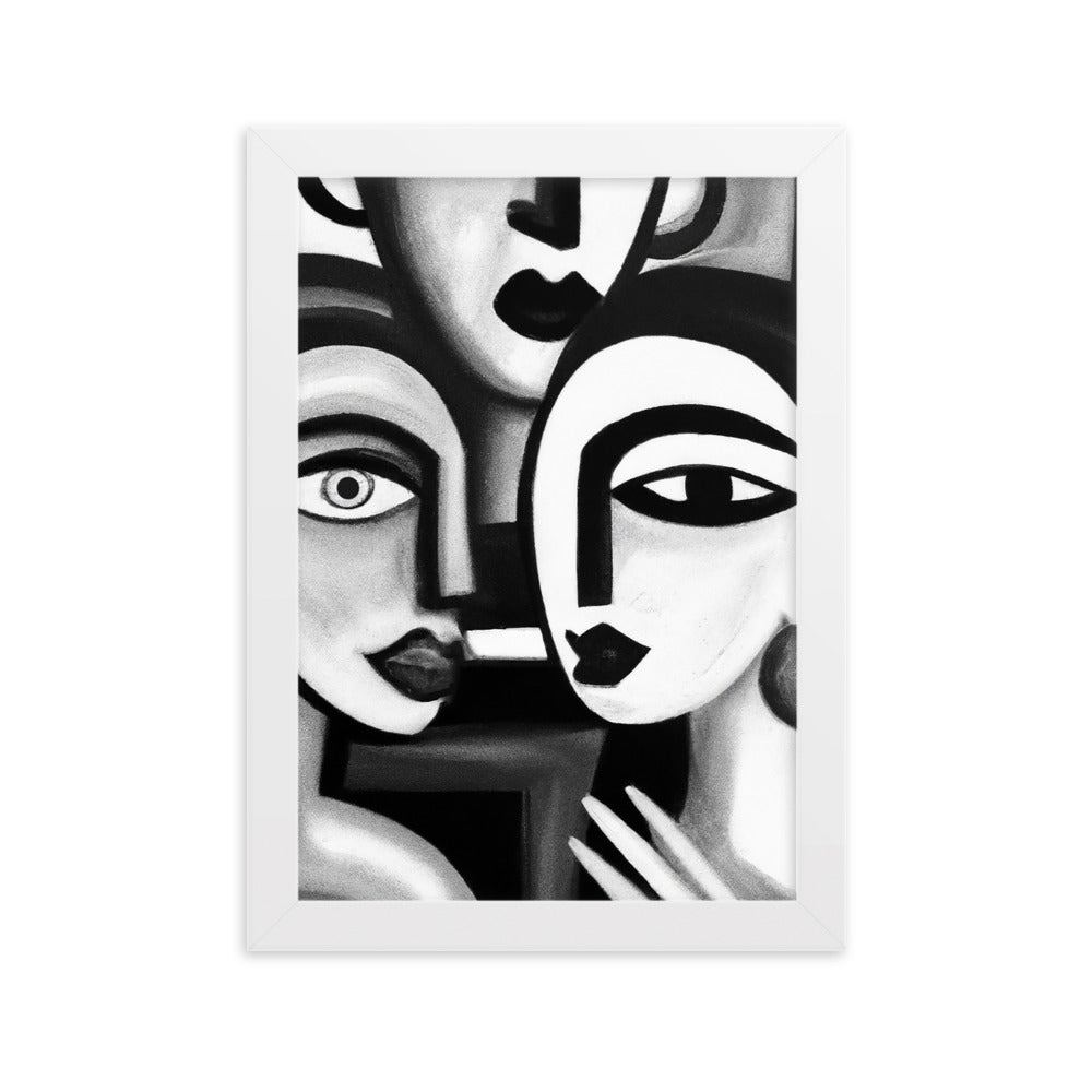 Picasso Framed matte paper poster