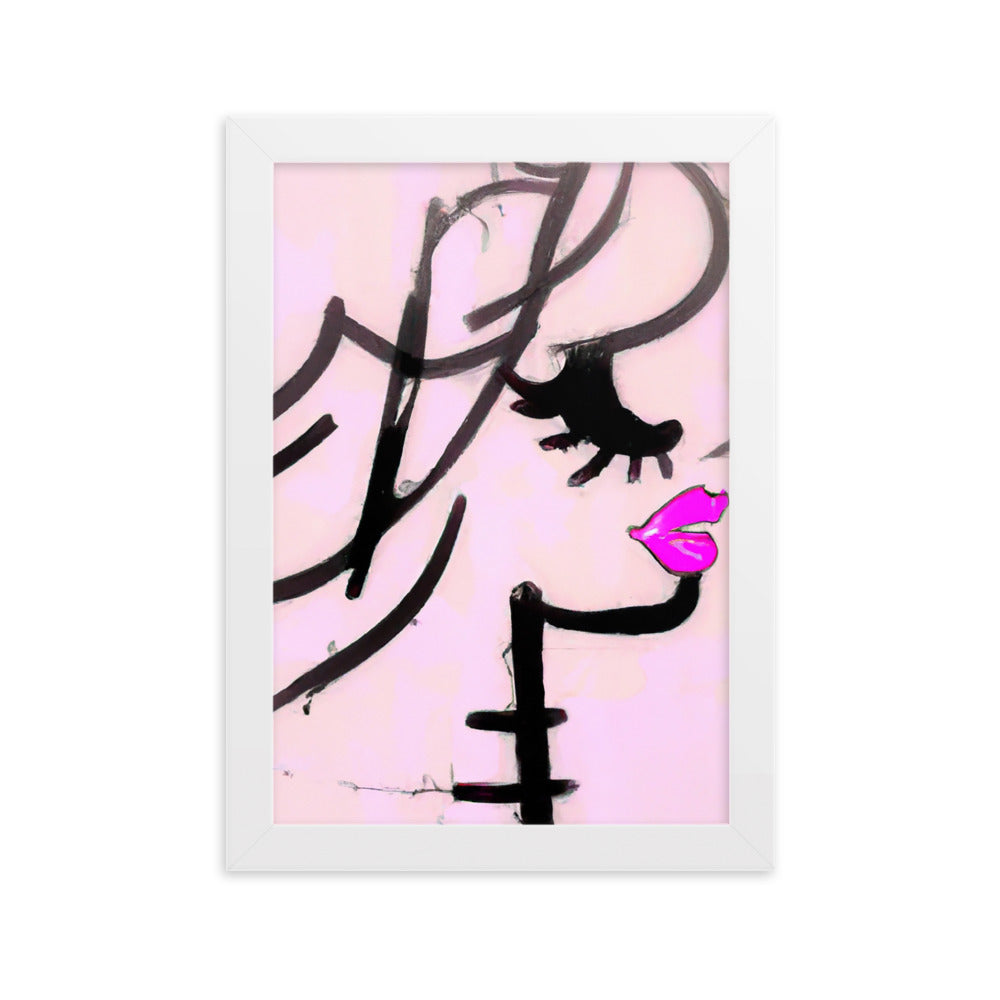 Barbie Framed matte paper poster