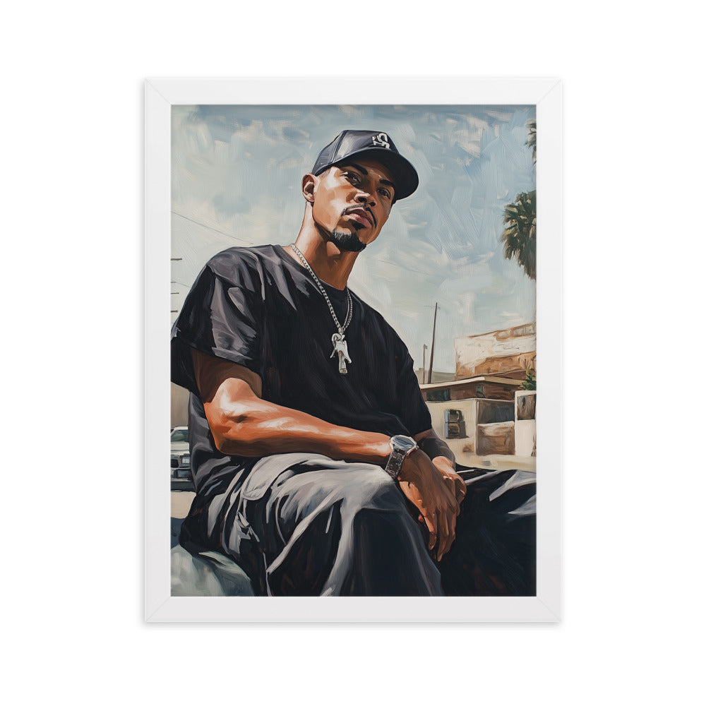 Carl Framed matte paper poster