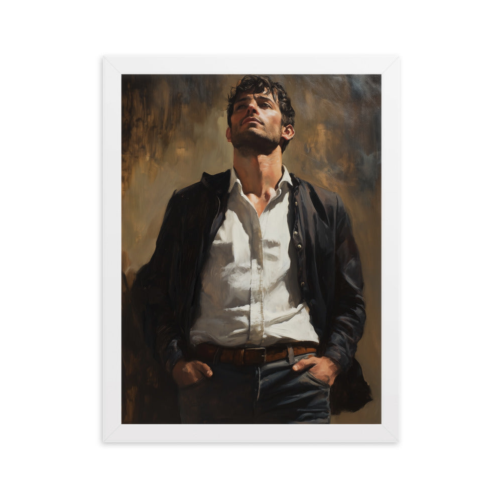 Sebastien Framed matte paper poster