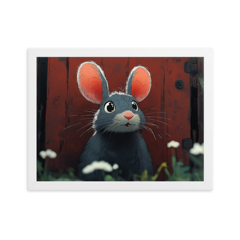 Mouse Framed matte paper poster