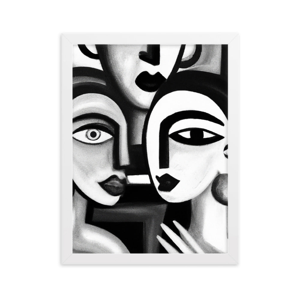 Picasso Framed matte paper poster