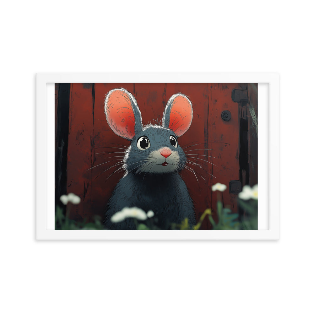 Mouse Framed matte paper poster