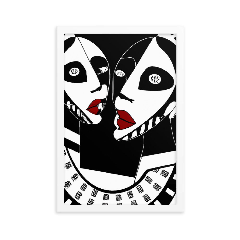 Valentines Framed matte paper poster