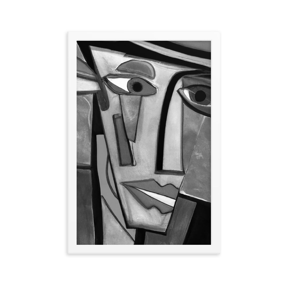 Jazzman Framed matte paper poster