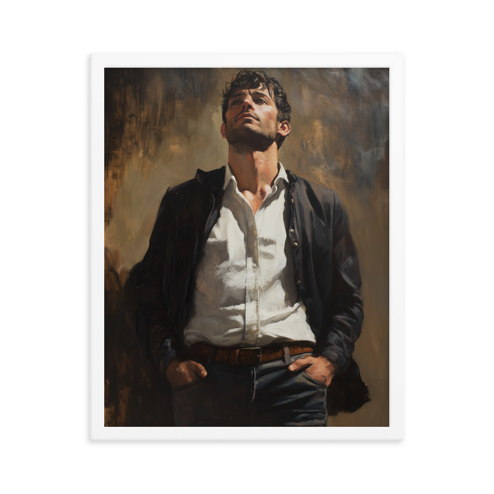 Sebastien Framed matte paper poster