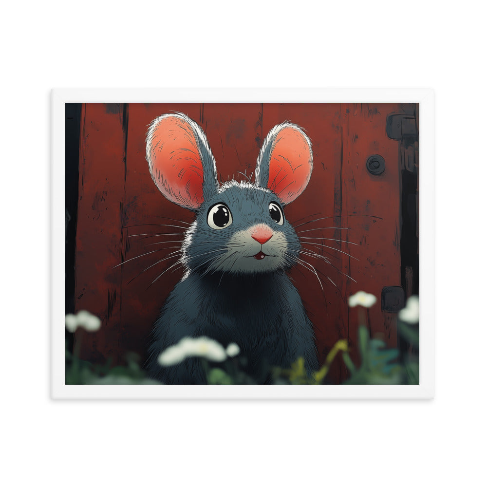 Mouse Framed matte paper poster