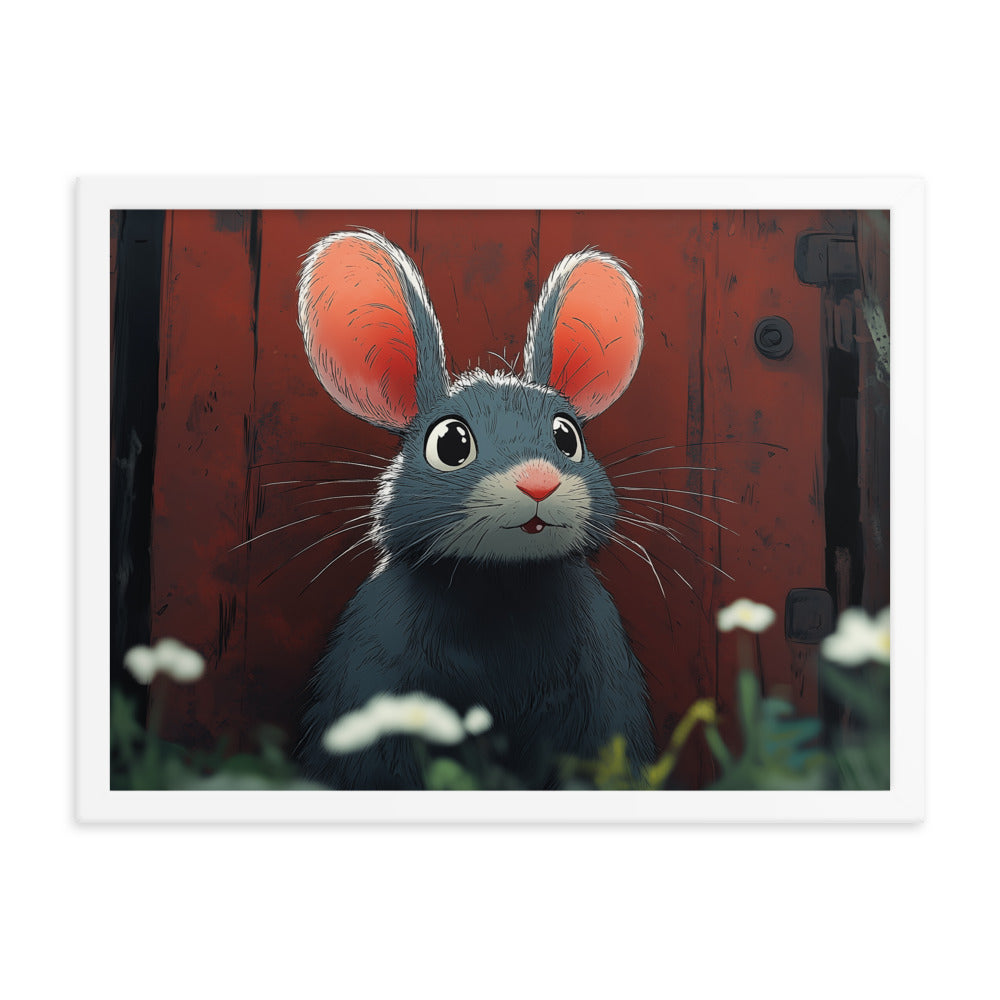 Mouse Framed matte paper poster