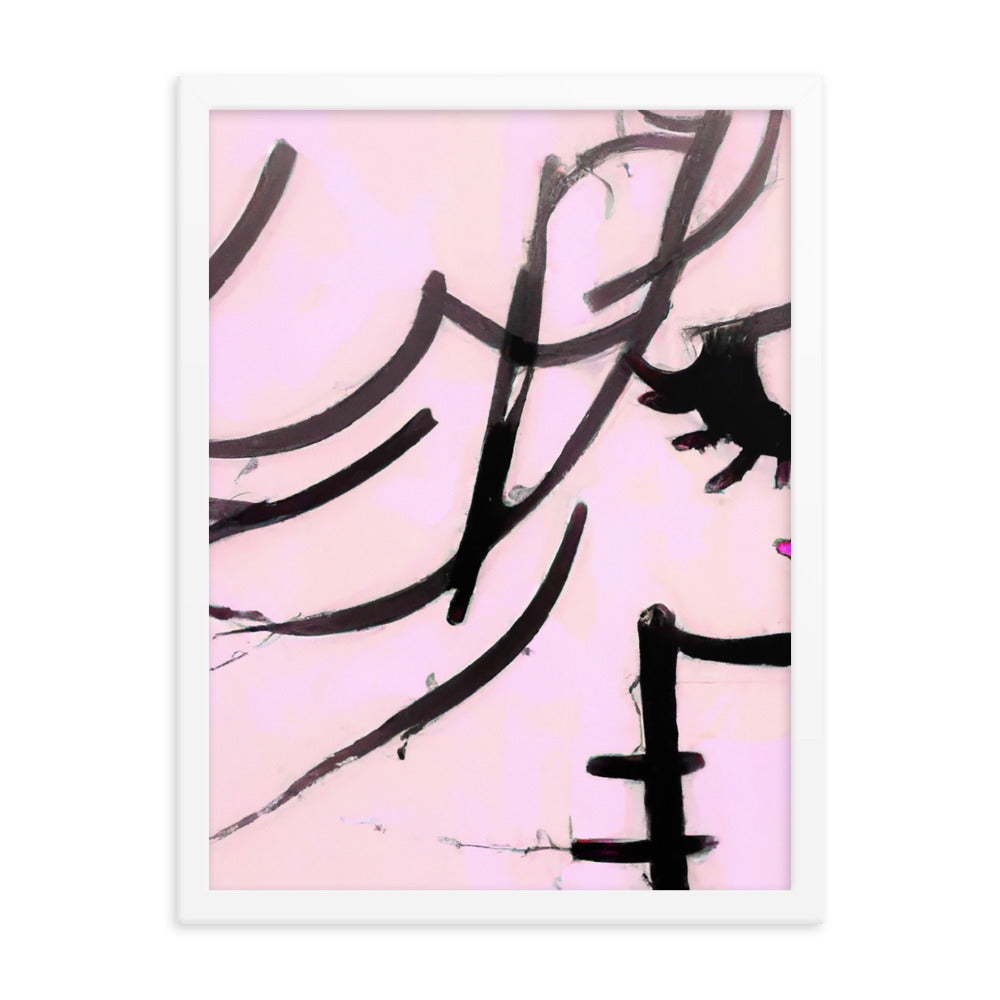 Barbie Framed matte paper poster